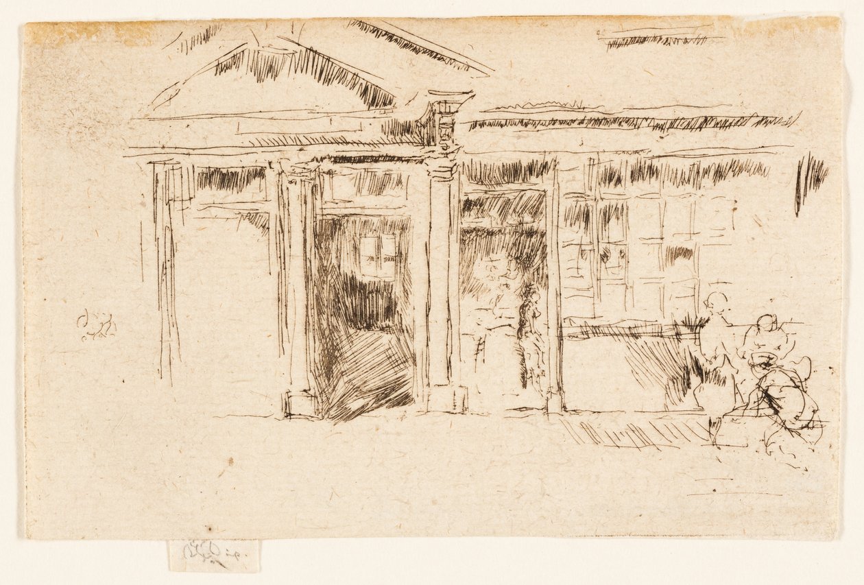 Porta dupla, sanduíche de James Abbott McNeill Whistler