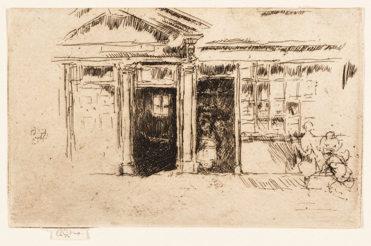 Porta dupla, sanduíche de James Abbott McNeill Whistler