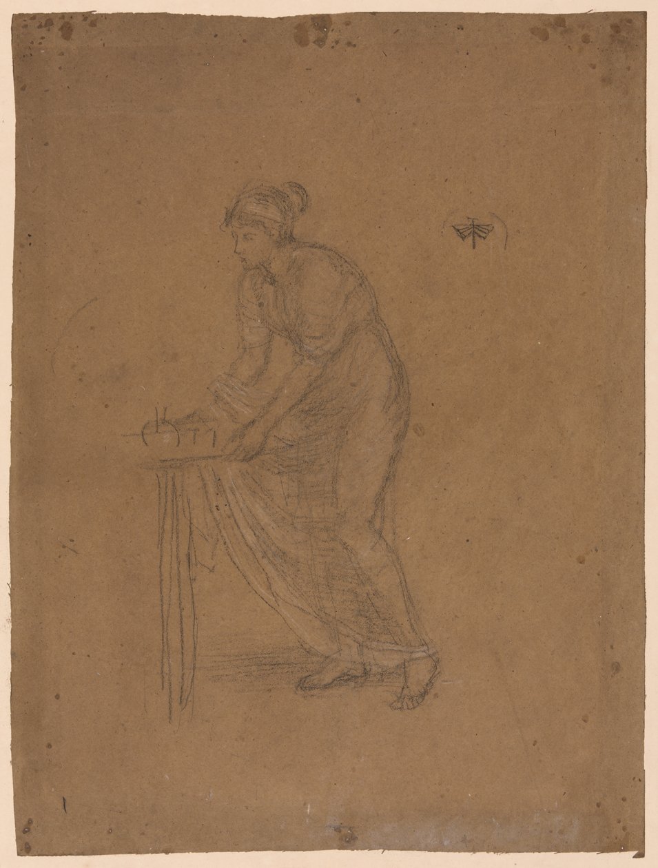 Modelo drapeado de James McNeill Whistler