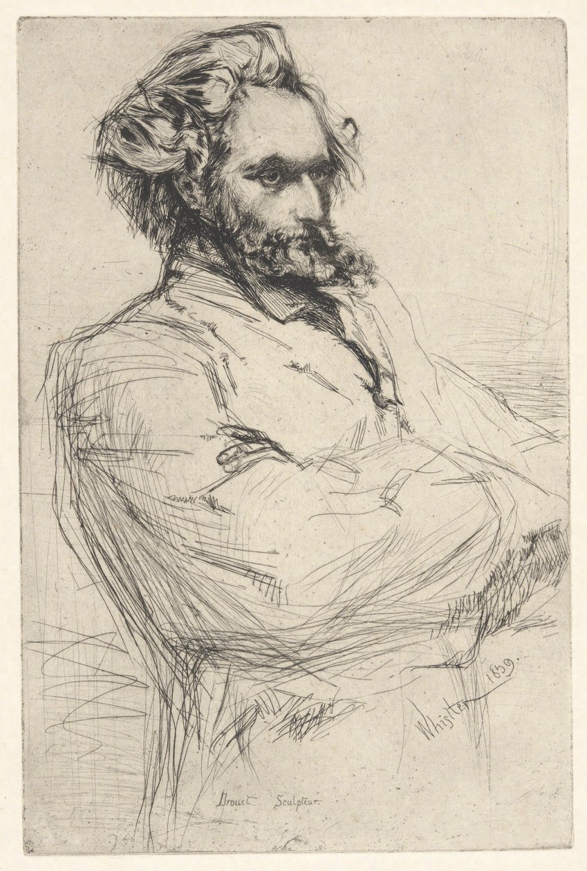 Drouet, Escultor de James Abbott McNeill Whistler