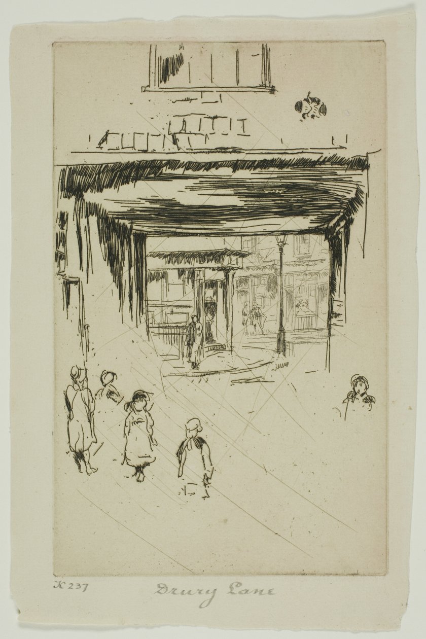 Drury Lane de James McNeill Whistler