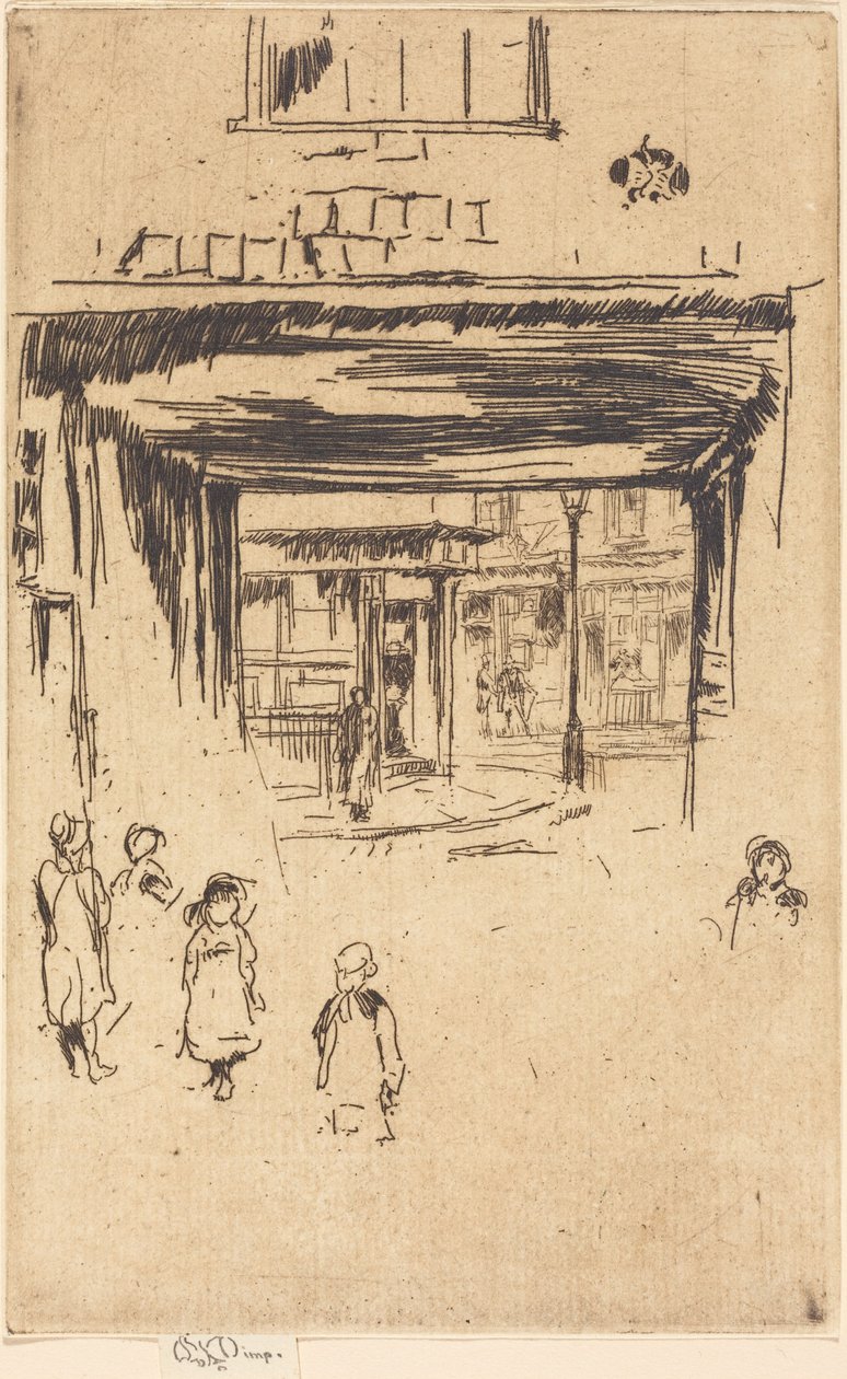 Drury Lane de James McNeill Whistler