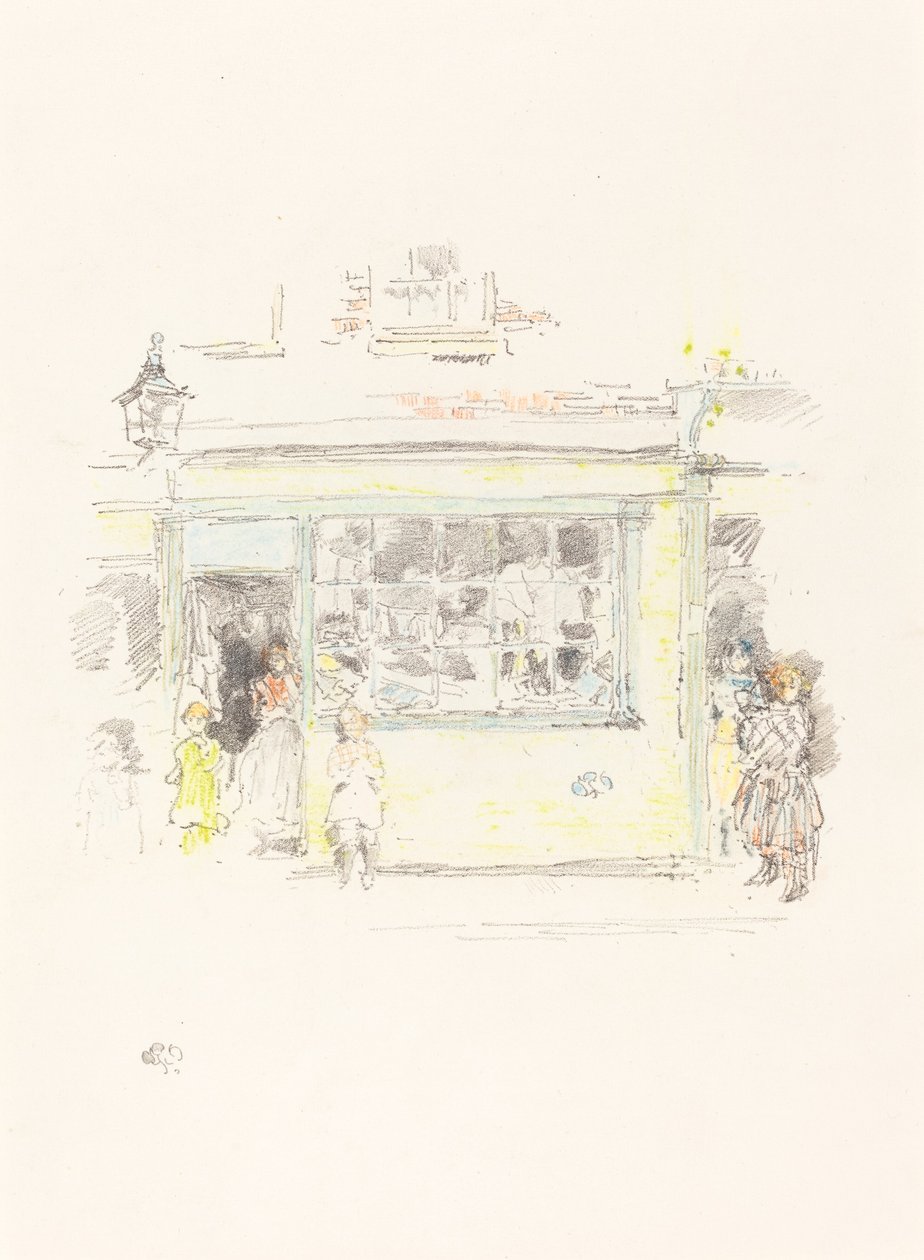 Trapos de Drury Lane de James Abbott McNeill Whistler