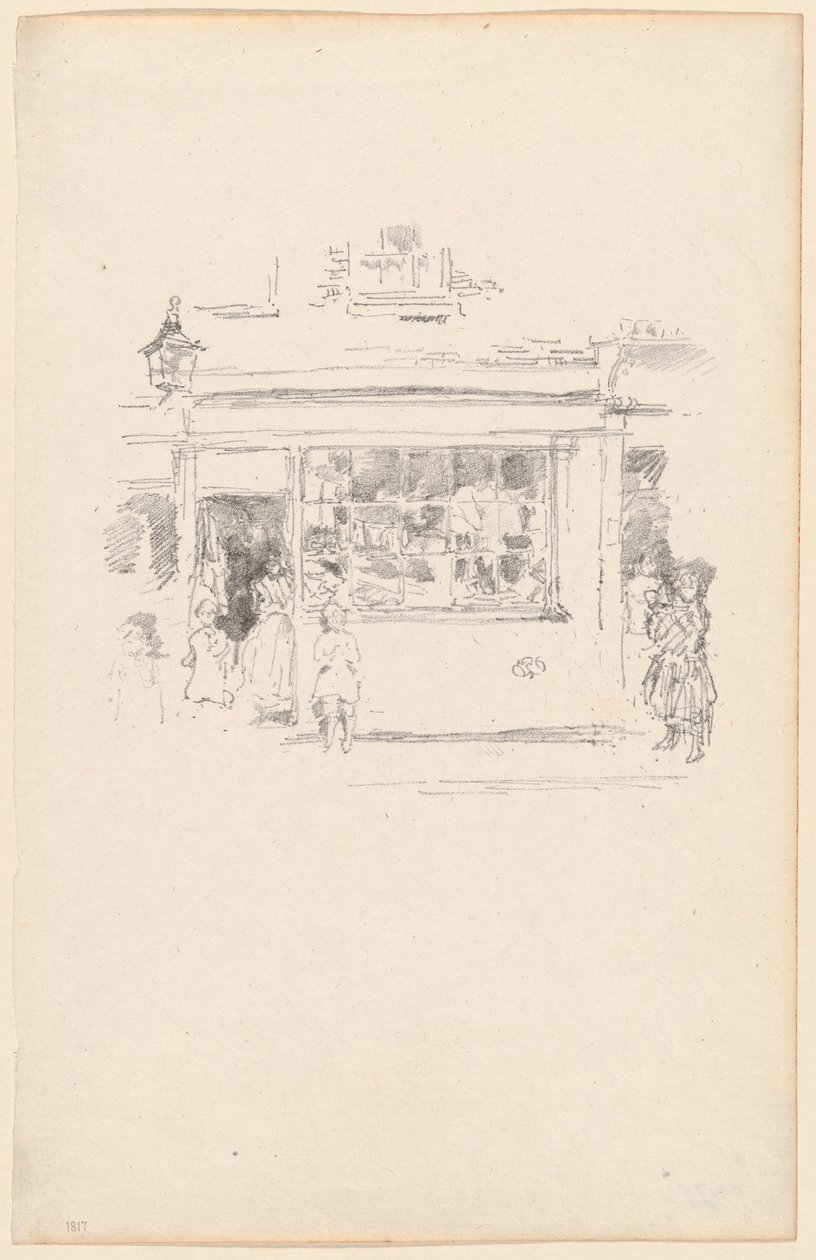 Trapos de Drury Lane de James Abbott McNeill Whistler