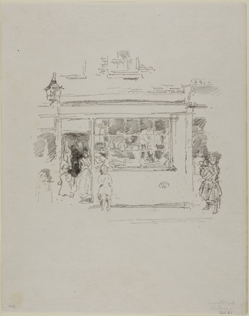 Trapos de Drury Lane de James Abbott McNeill Whistler