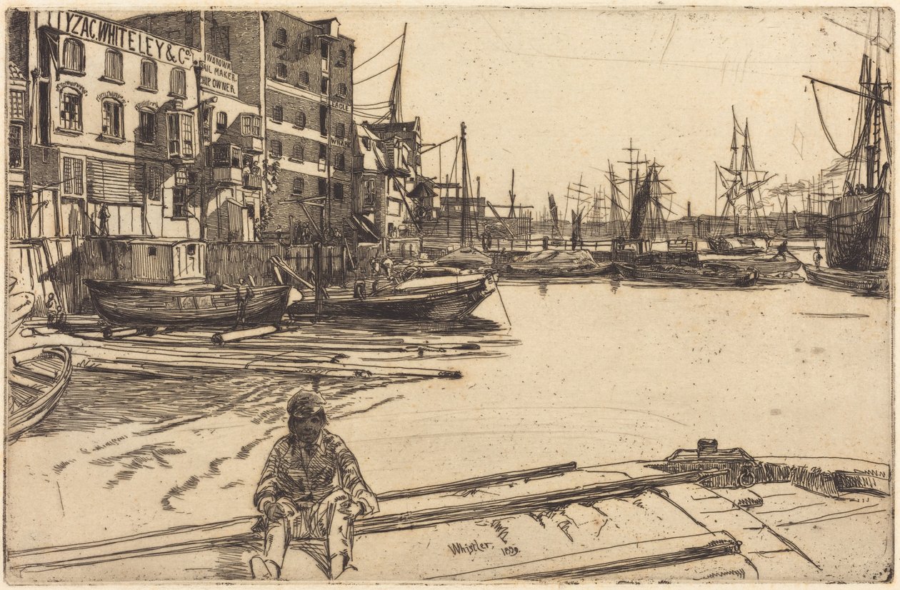 Cais Eagle de James McNeill Whistler