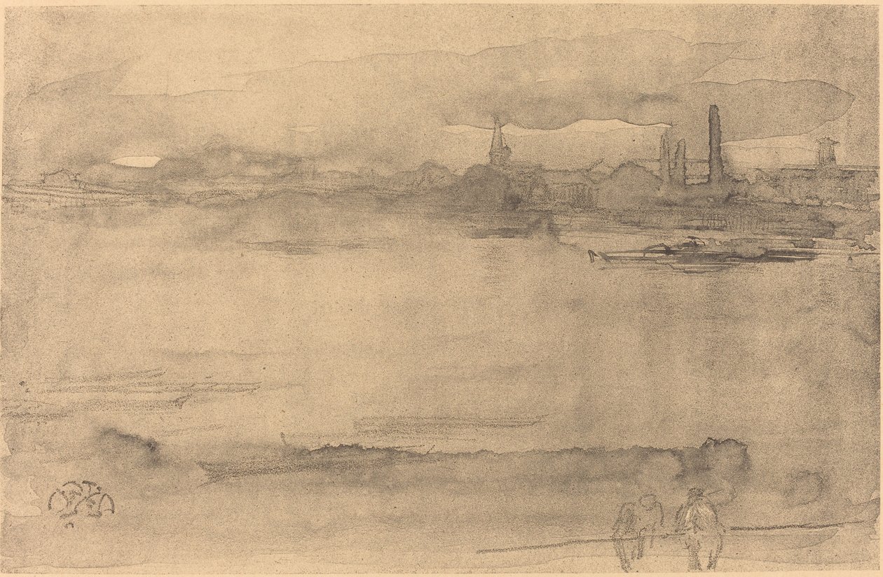 De manhã cedo de James Abbott McNeill Whistler
