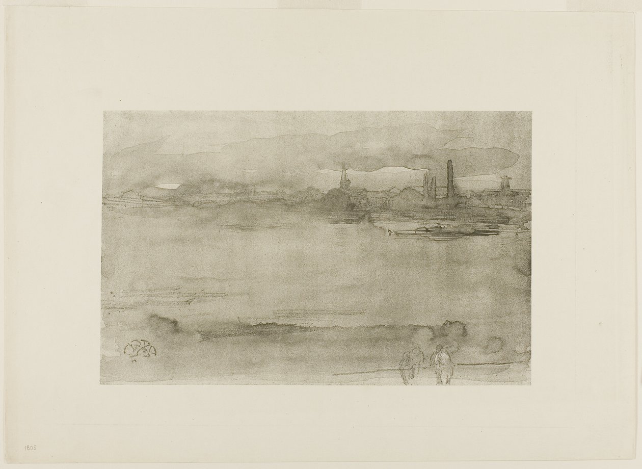 De manhã cedo de James Abbott McNeill Whistler