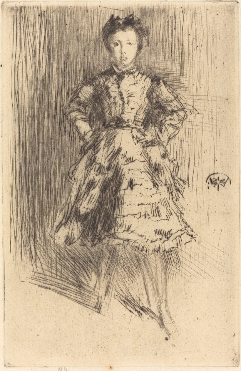 Elinor Leyland de James Abbott McNeill Whistler