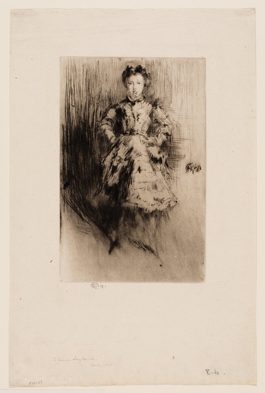 Elinor Leyland de James Abbott McNeill Whistler