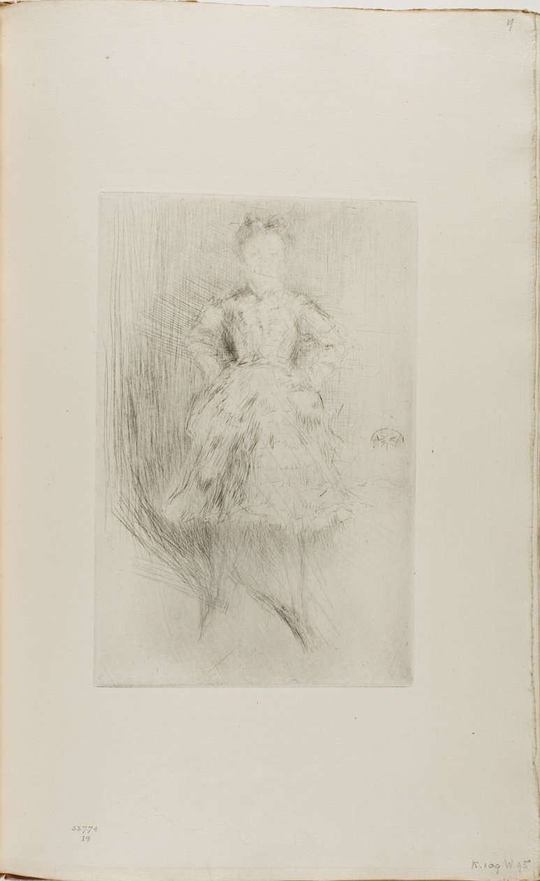Elinor Leyland de James Abbott McNeill Whistler