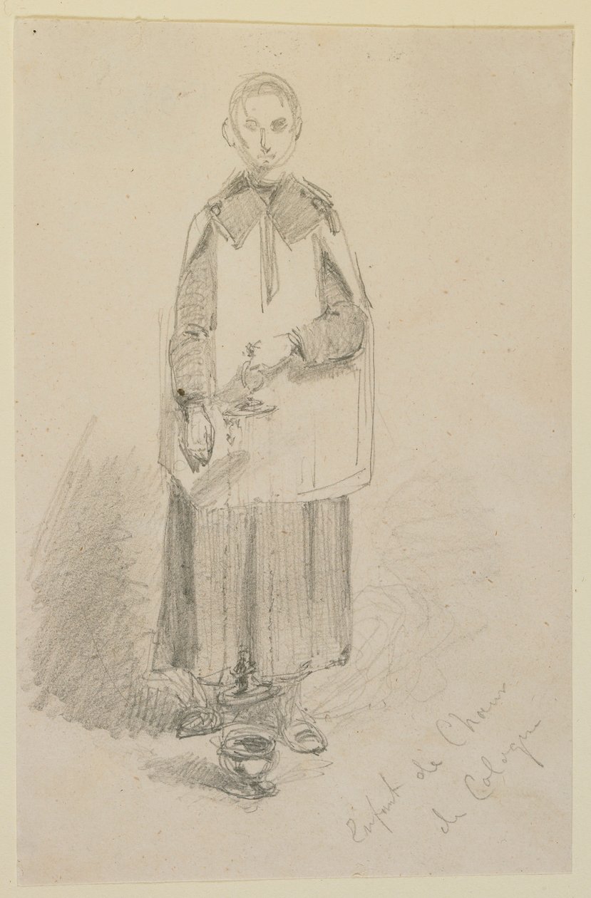 Garoto do Coro de Colônia de James Abbott McNeill Whistler