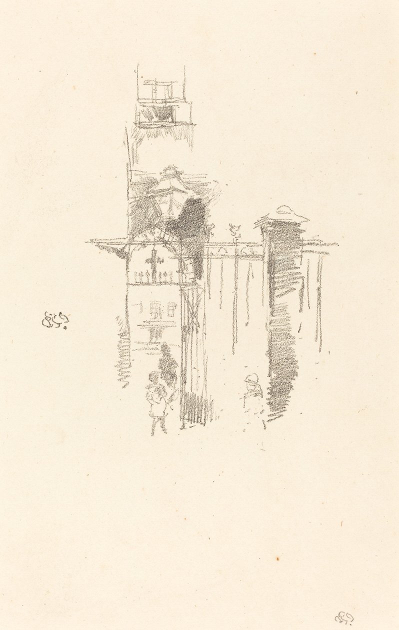 Portão de entrada de James Abbott McNeill Whistler
