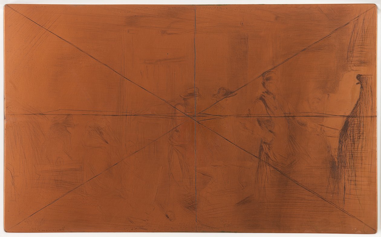 Placa de gravação: A Forja de James Abbott McNeill Whistler
