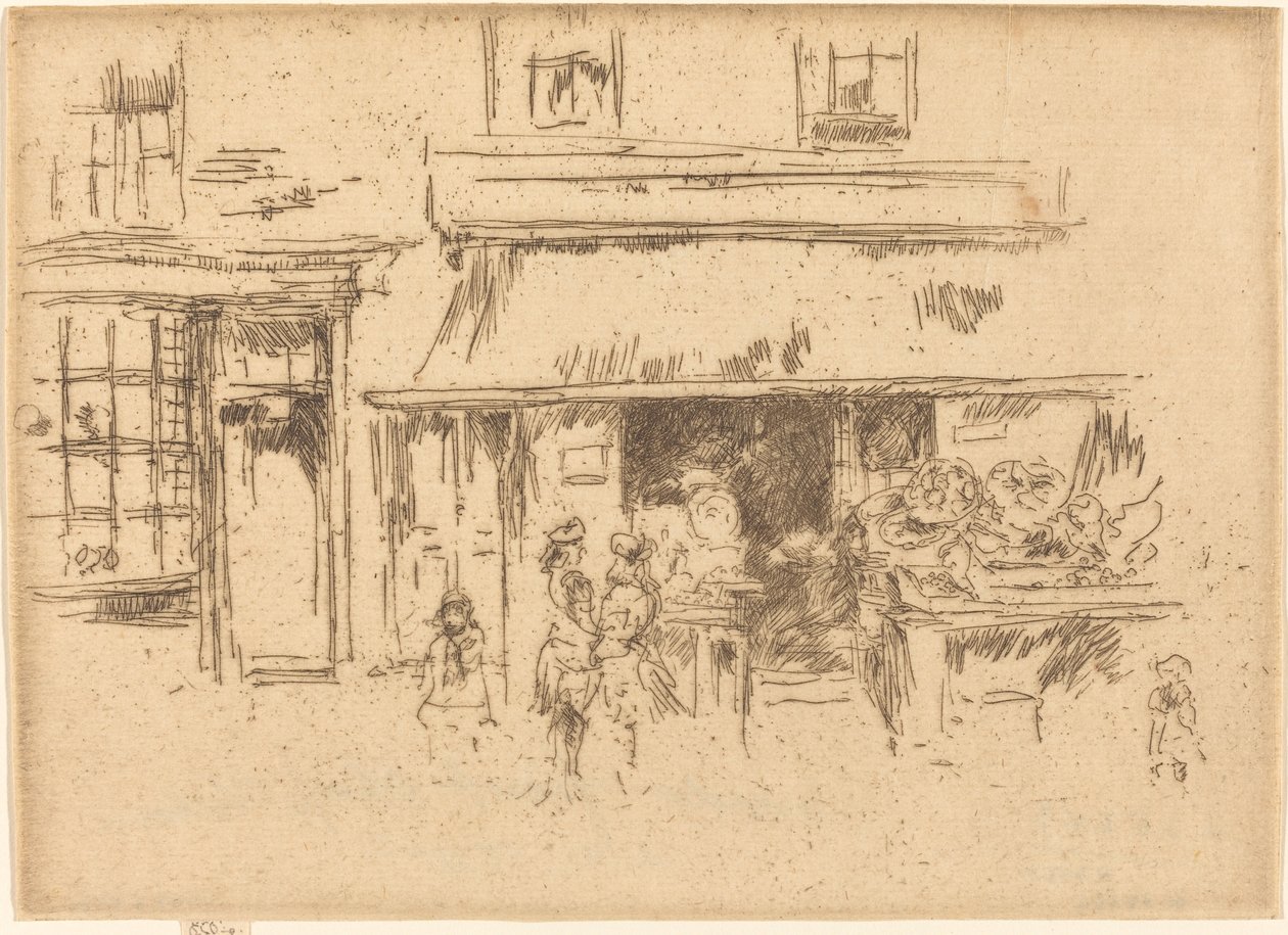 Rua Exeter de James Abbott McNeill Whistler
