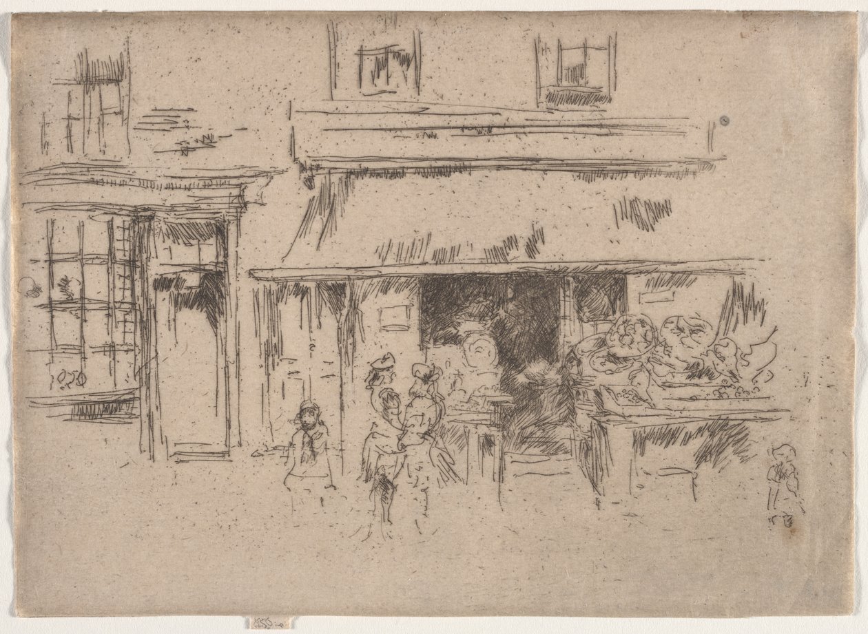Rua de Exeter de James McNeill Whistler