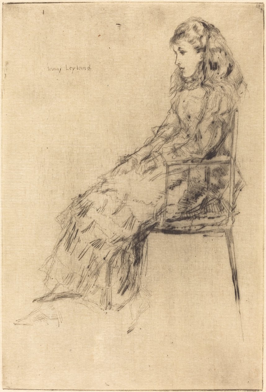 Fanny Leyland de James Abbott McNeill Whistler