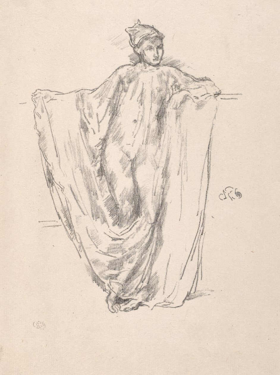 Estudo de figura de James McNeill Whistler