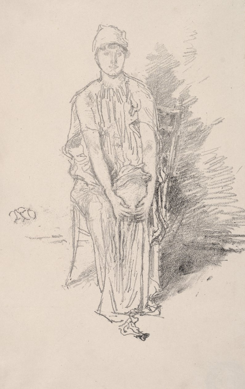 Estudo de figura de James McNeill Whistler