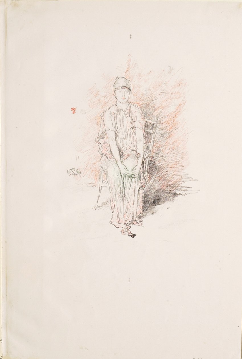 Estudo de figura a cores de James McNeill Whistler
