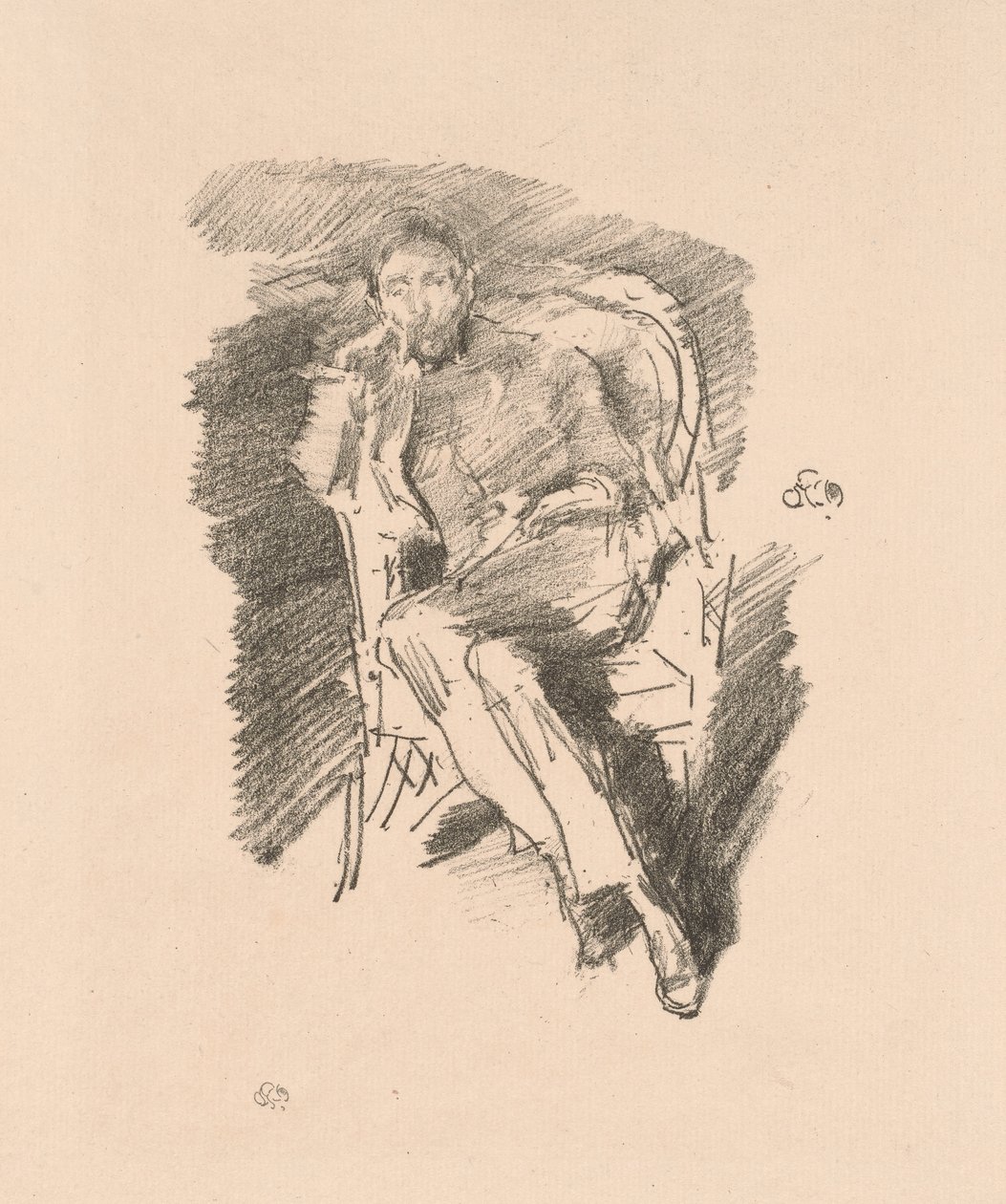 Luz de fogo: Joseph Pennell, No. 2 de James McNeill Whistler