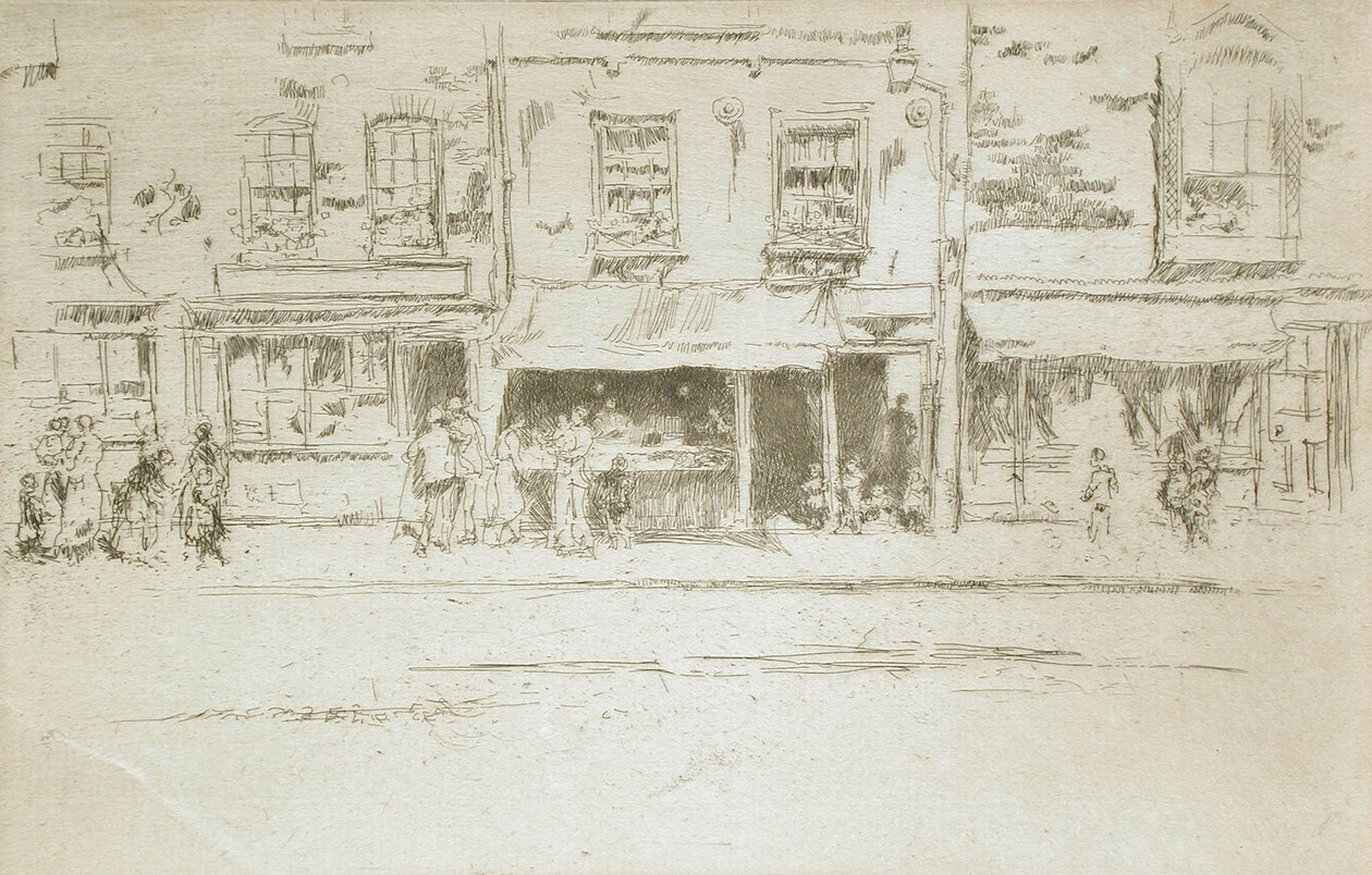 Peixaria, Chelsea de James McNeill Whistler