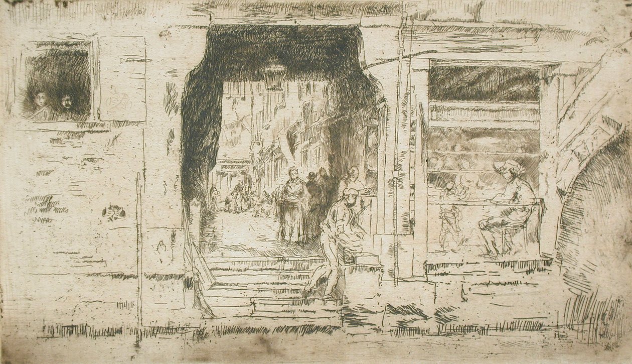 Peixaria, Veneza de James McNeill Whistler
