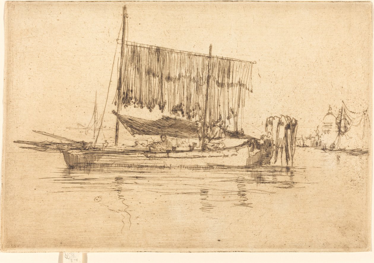 Barco de pesca de James Abbott McNeill Whistler