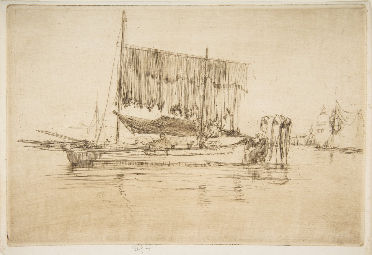 Barco de pesca de James McNeill Whistler