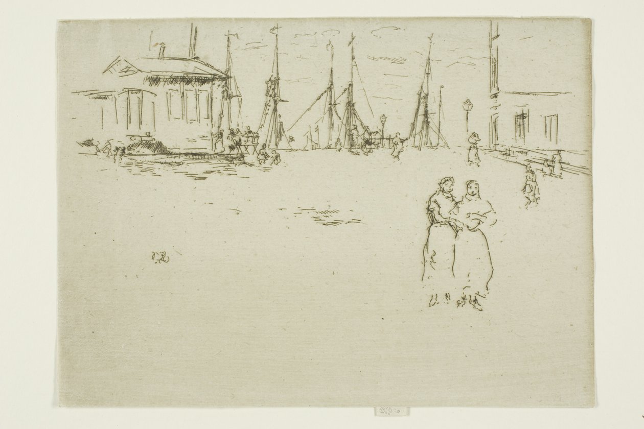 Cais de Pesca, Ostende de James Abbott McNeill Whistler