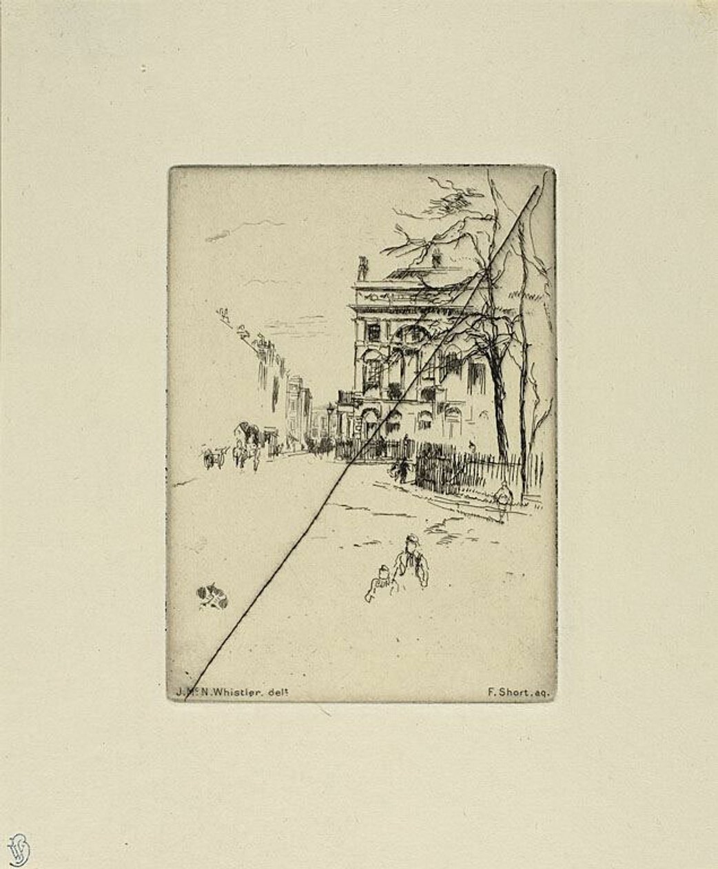 Fitzroy Square de James McNeill Whistler