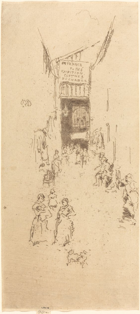 Travessia da flor de lis de James Abbott McNeill Whistler