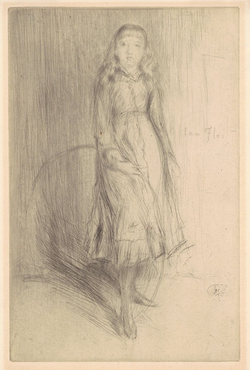 Florença Leyland de James Abbott McNeill Whistler