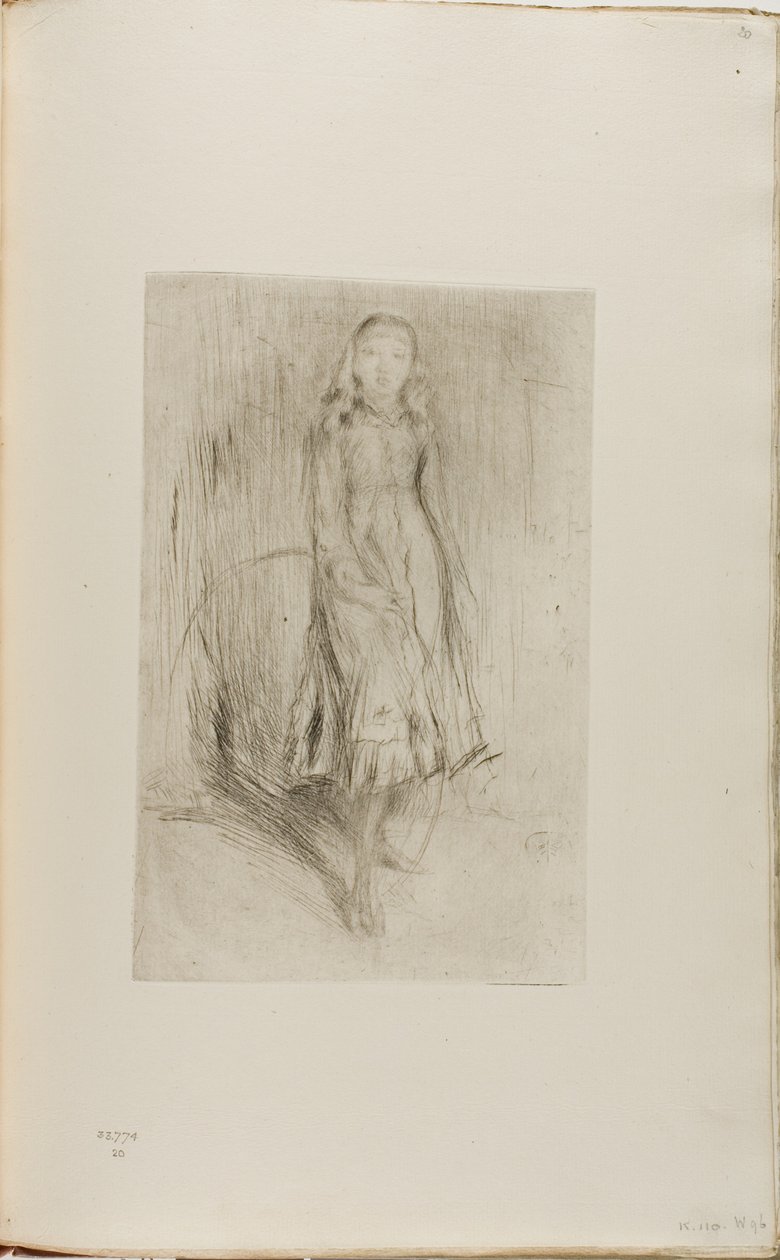 Florença Leyland de James Abbott McNeill Whistler