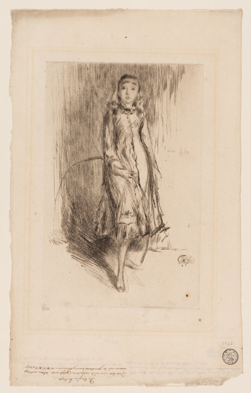 Florença Leyland de James Abbott McNeill Whistler