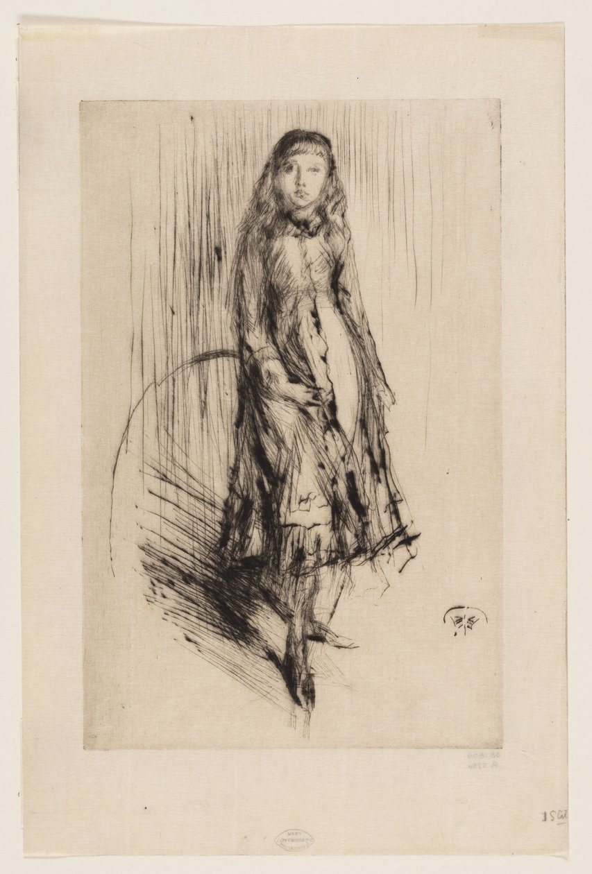 Florença Leyland de James Abbott McNeill Whistler