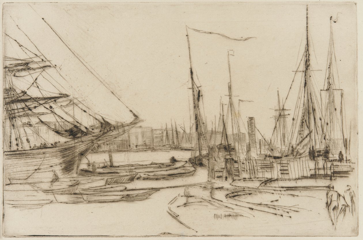 Do Billingsgate de James Abbott McNeill Whistler