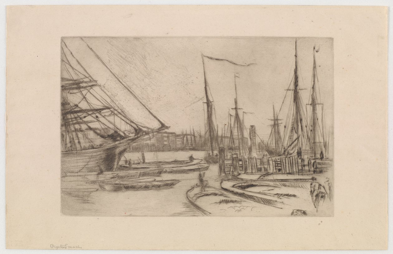 Do Billingsgate de James Abbott McNeill Whistler