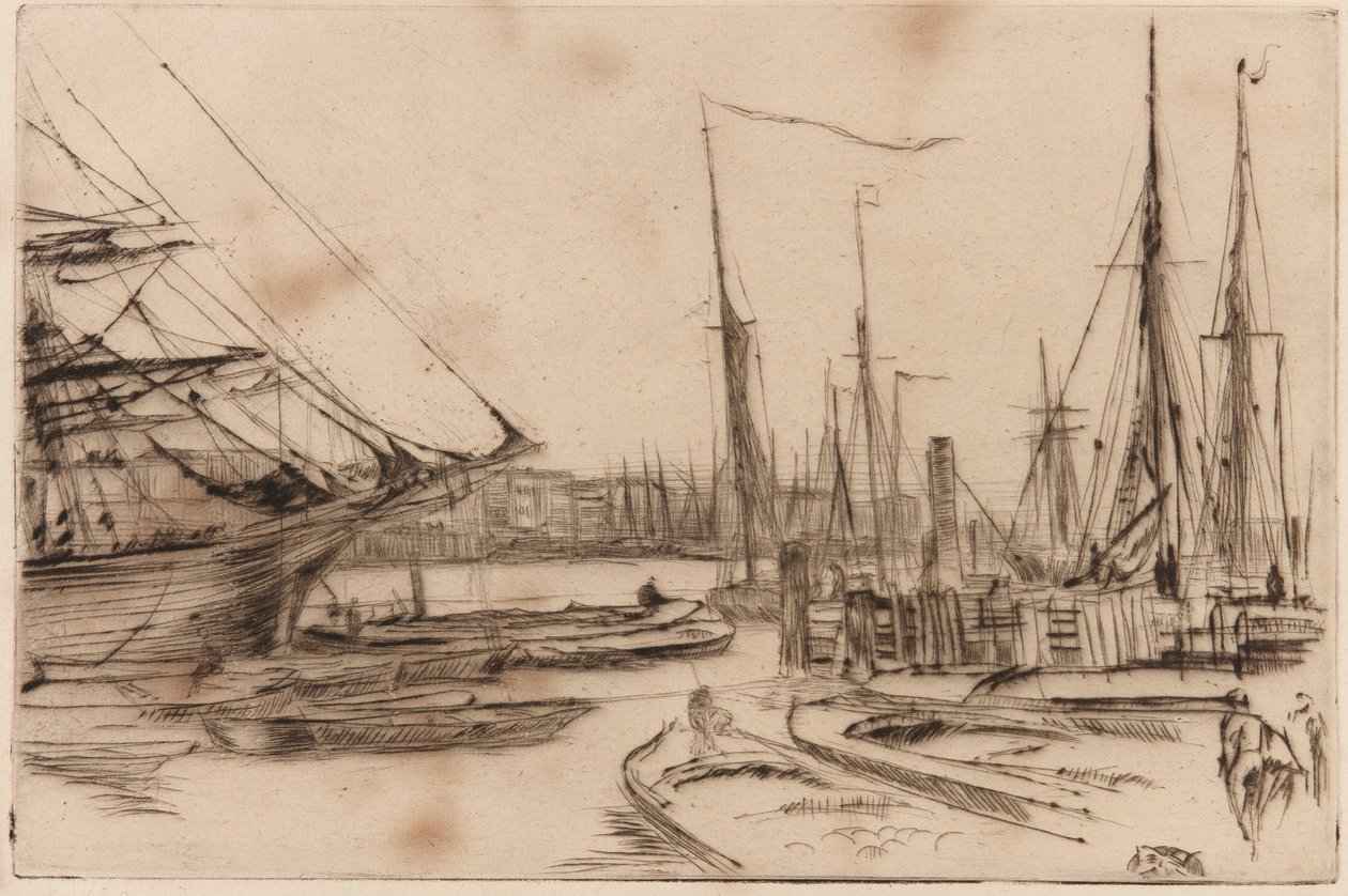 Do Billingsgate de James Abbott McNeill Whistler