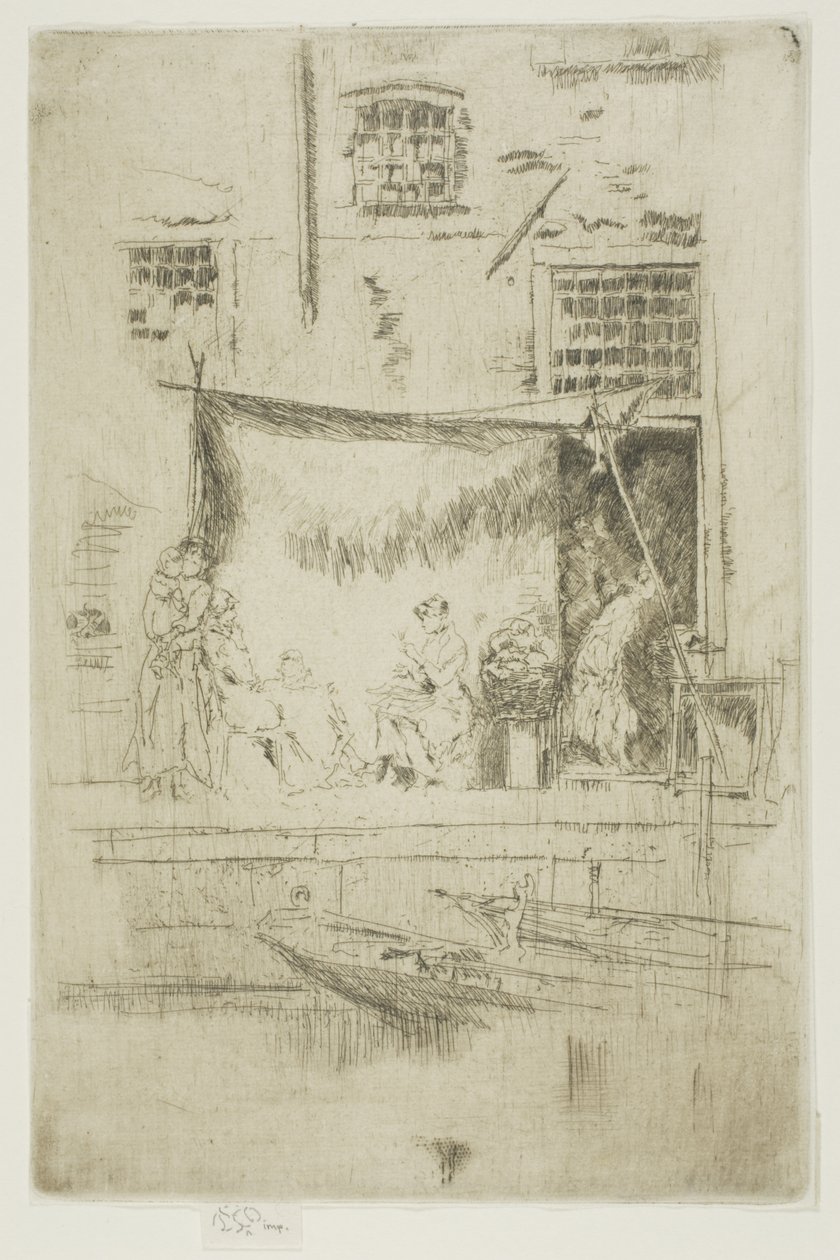 Barraca de frutas de James Abbott McNeill Whistler