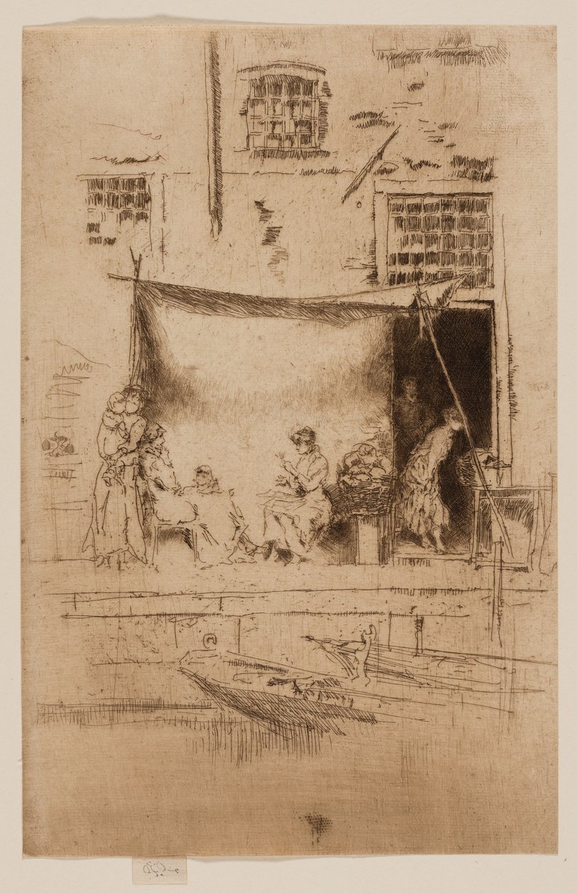 Barraca de frutas de James Abbott McNeill Whistler