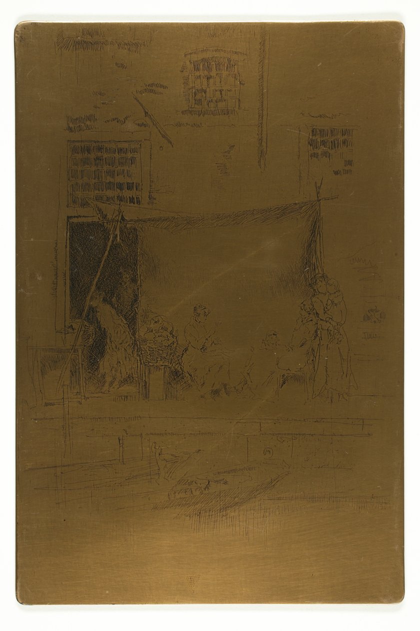 Barraca de frutas de James Abbott McNeill Whistler
