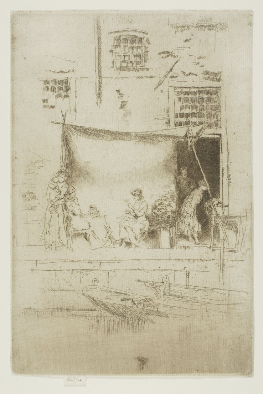 Barraca de frutas de James Abbott McNeill Whistler