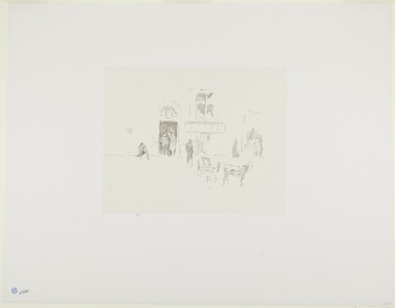 Porta do Palco da alegria de James Abbott McNeill Whistler