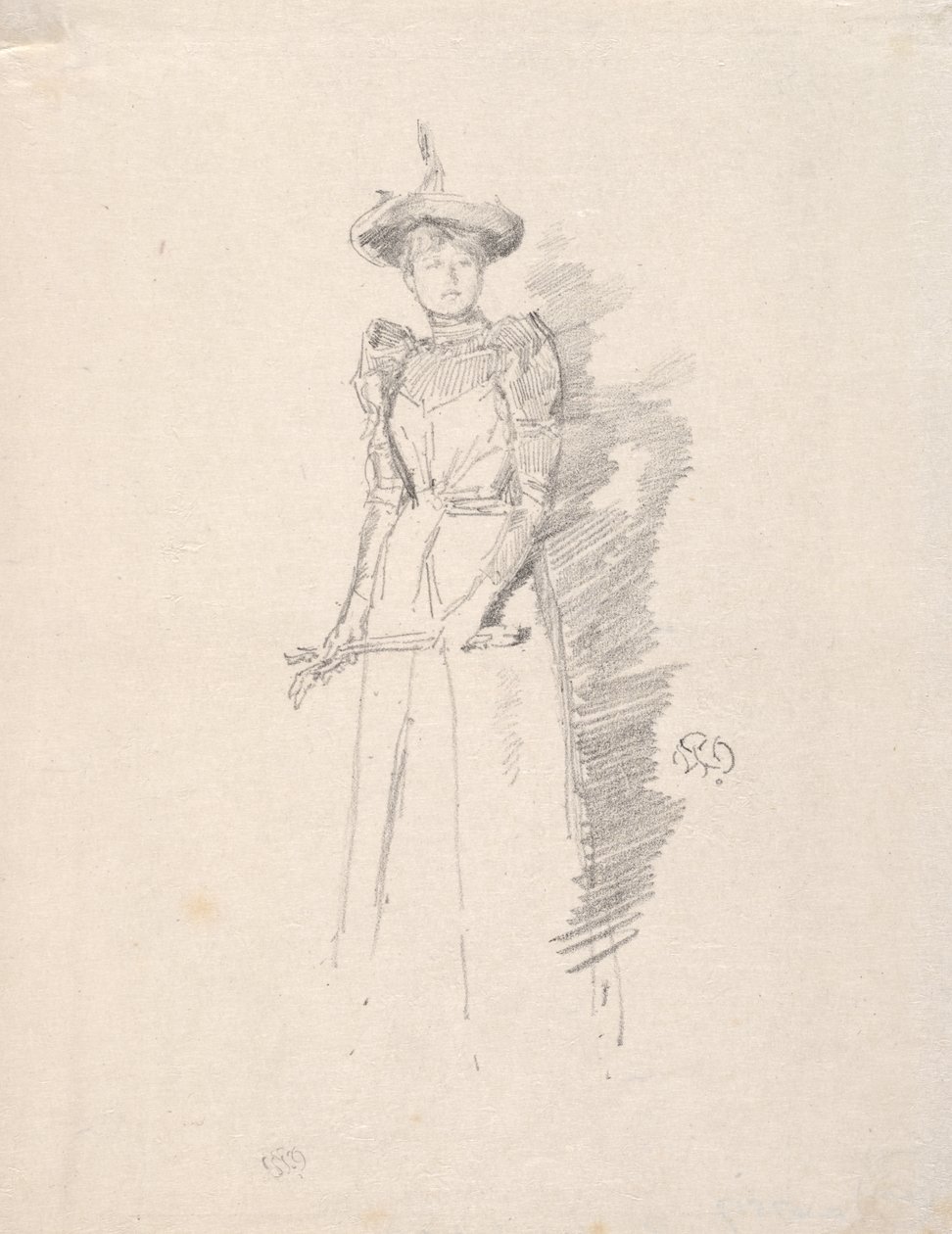 Luvas de camurça de James McNeill Whistler