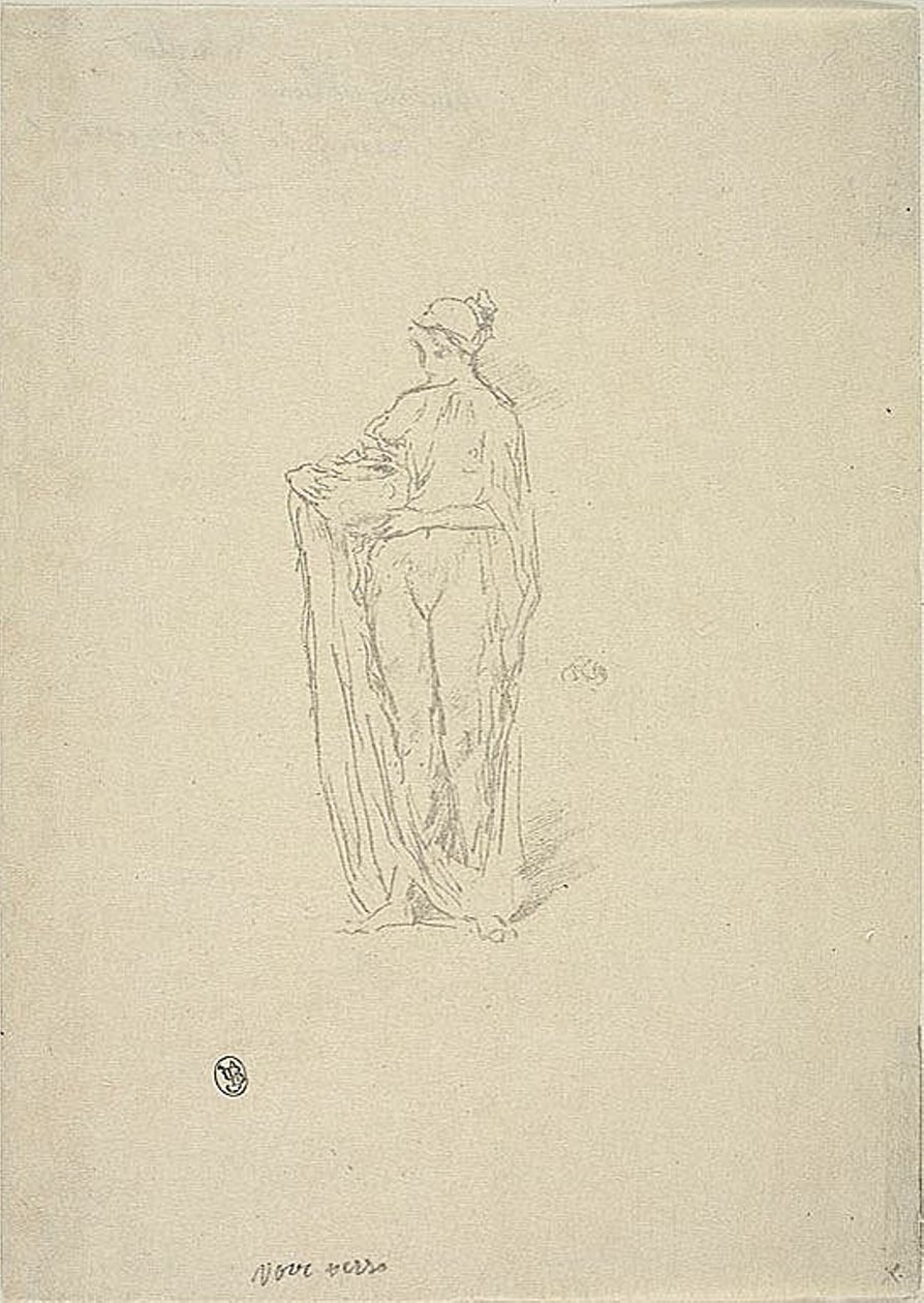 menina com tigela de James Abbott McNeill Whistler