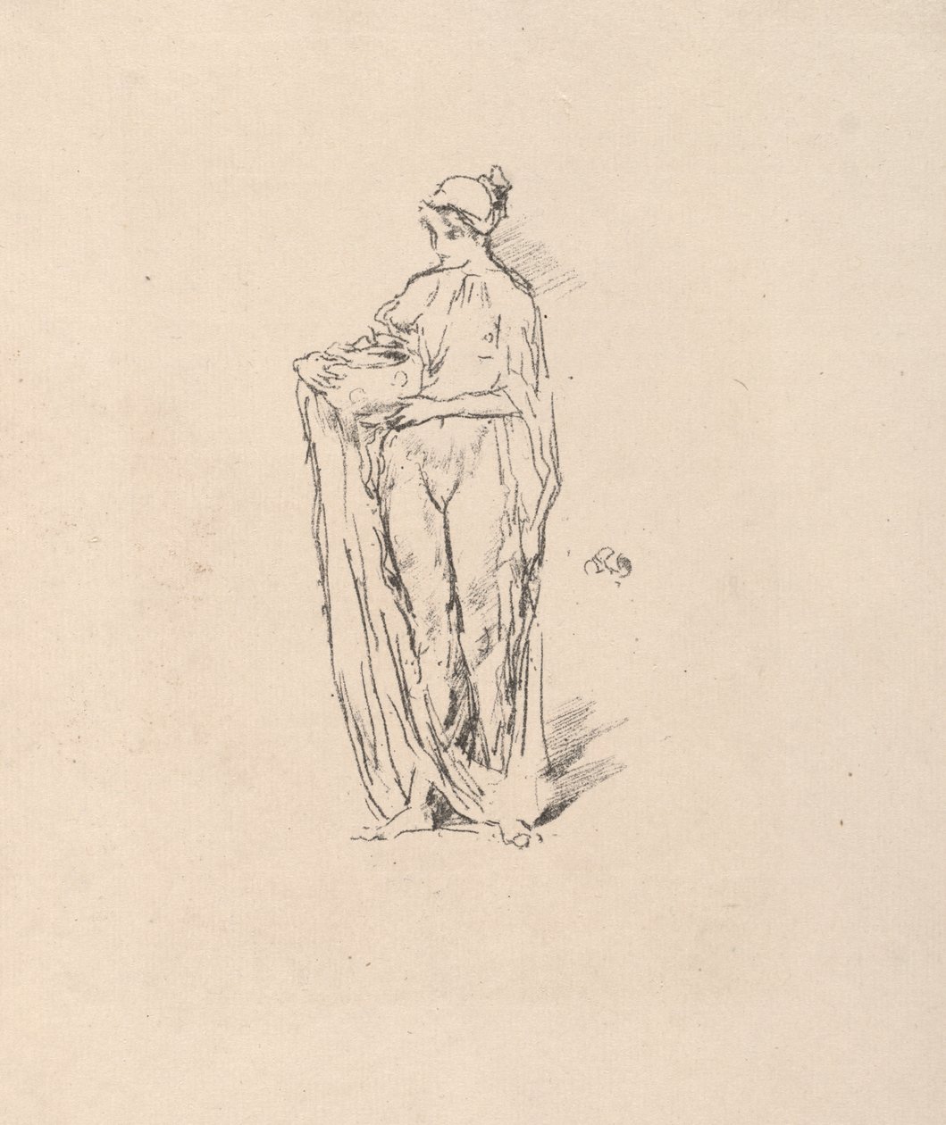 Menina com uma taça de James McNeill Whistler