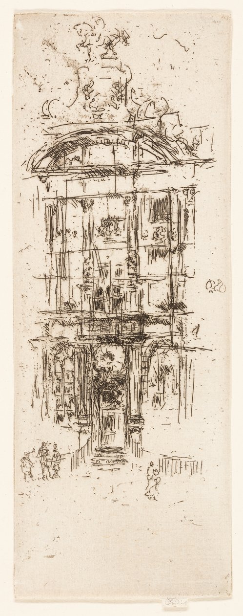 Gold House, Bruxelas de James Abbott McNeill Whistler