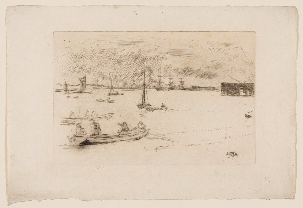 Greenhithe de James Abbott McNeill Whistler