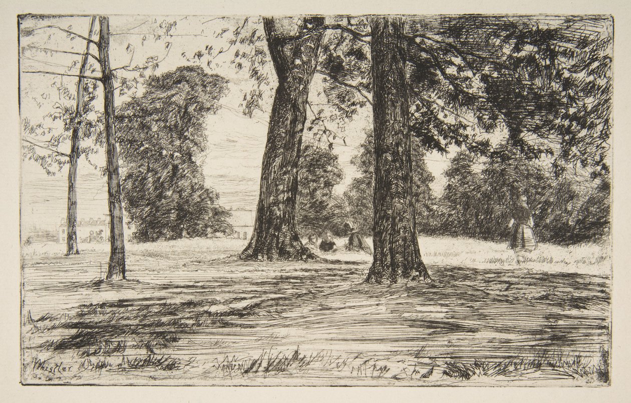 Parque de Greenwich de James McNeill Whistler